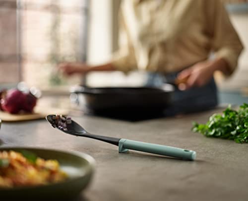 Joseph Joseph Duo Solid Cooking Spoon - Hygienic Design | Heat Resistant Nylon Head | Opal 4