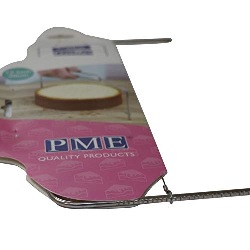 PME Cake Leveller - 30 cm Stainless Steel for Even Layers | Model CL12 8