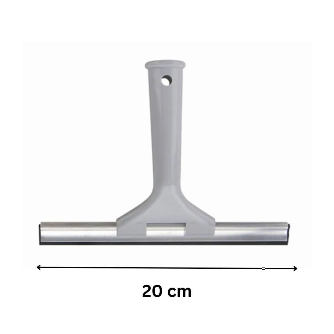 Elliott Multi-Purpose Window Squeegee - 20cm Rubber Blade for Streak-Free Cleaning | Grey 6
