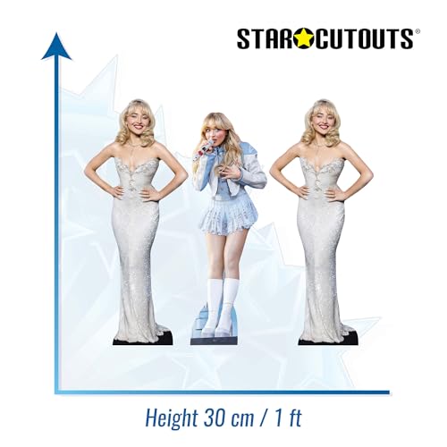 STAR CUTOUTS Sabrina Carpenter Shelf Top Cardboard Cutout | CS1198 | Regular Size 3