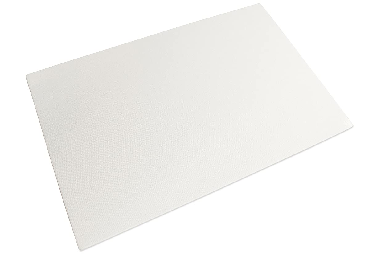 PEBEO Ariane Canvas Panel - White, 20x20cm | Linen Material | Model 777302 1