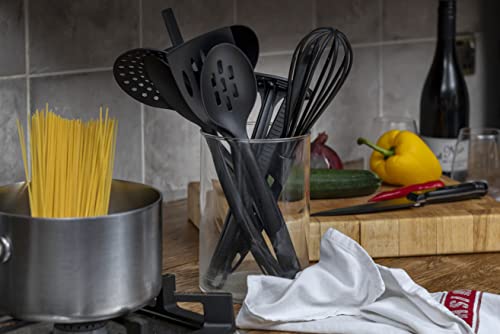 Chef Aid Nylon Skimmer - BPA Free, Safe for Non-Stick Cookware | Black | 210°C Heat Resistant 11
