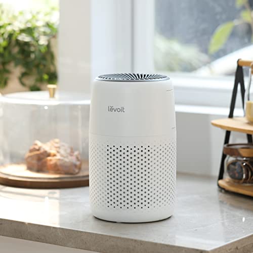 Levoit Core Mini Air Purifier for Home & Bedroom | 3-Layer HEPA Filter | 34㎡ Coverage | Aroma Pad 13