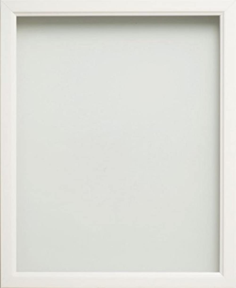 Frame Company Drayton Range Picture Frame - White, 14x11 Inch | Plastic Moulding | Ready to Hang or Stand
