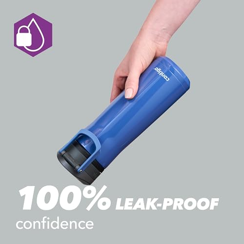 Contigo AUTOPOP Vacuum-Insulated Water Bottle - Leak-Proof | Keeps Cold 24 Hrs | 590 ml 3