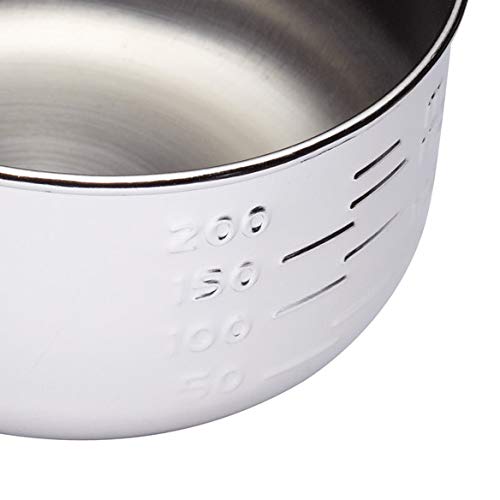 KitchenCraft Stainless Steel Measuring Cup Set - Set of 4 | Accurate Measurements | Dishwasher Safe 3