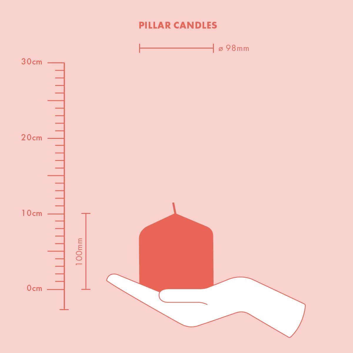 BOLSIUS Smooth Pillar Candles - Set of 4 Ivory Candles | 100x48 mm | 20 Hour Burn Time 3