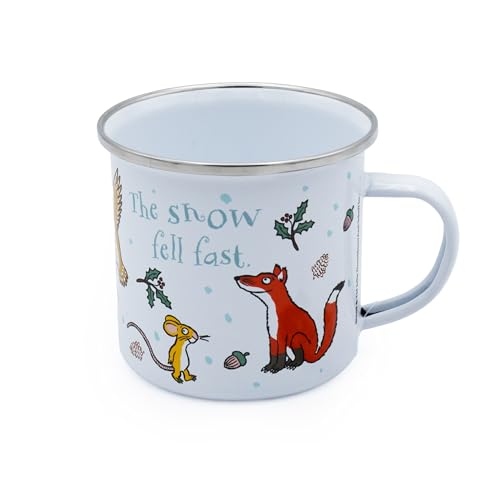 Robert Frederick The Gruffalo’s Child Enamel Coffee Mug - 350ml Capacity | Dishwasher Safe | Lightweight 2