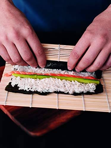 Yutaka Bamboo Rolling Mat for Sushi - 24cm x 24cm | Traditional Japanese Tool 5
