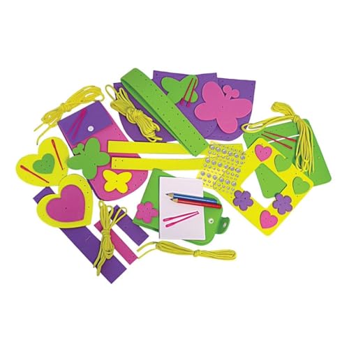 Galt First Sewing Kids Craft Kit A4085G - Foam Projects for Ages 5+ | Includes 5 Kits & Guide 2