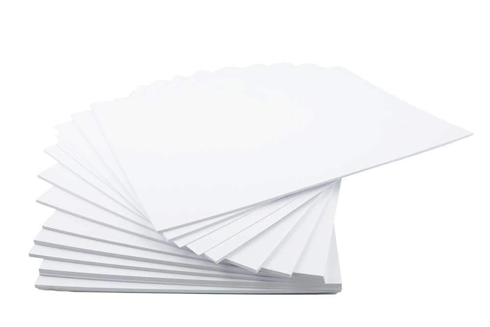 House of Card & Paper A4 210 GSM White Card Stock - 50 Sheets | Smooth Finish 1