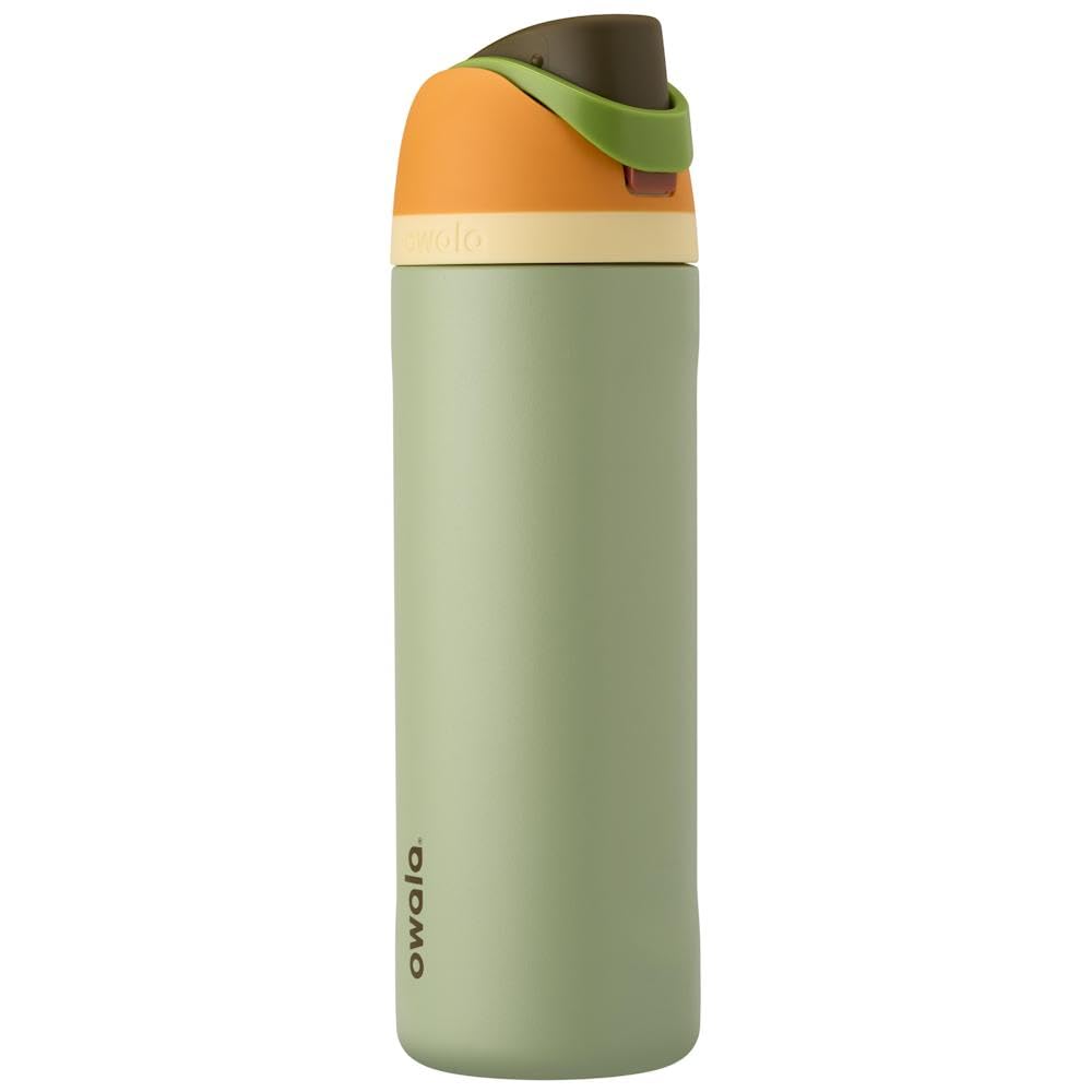 Owala FreeSip Insulated Stainless Steel Water Bottle with Straw | 710ml | Camo Cool 1