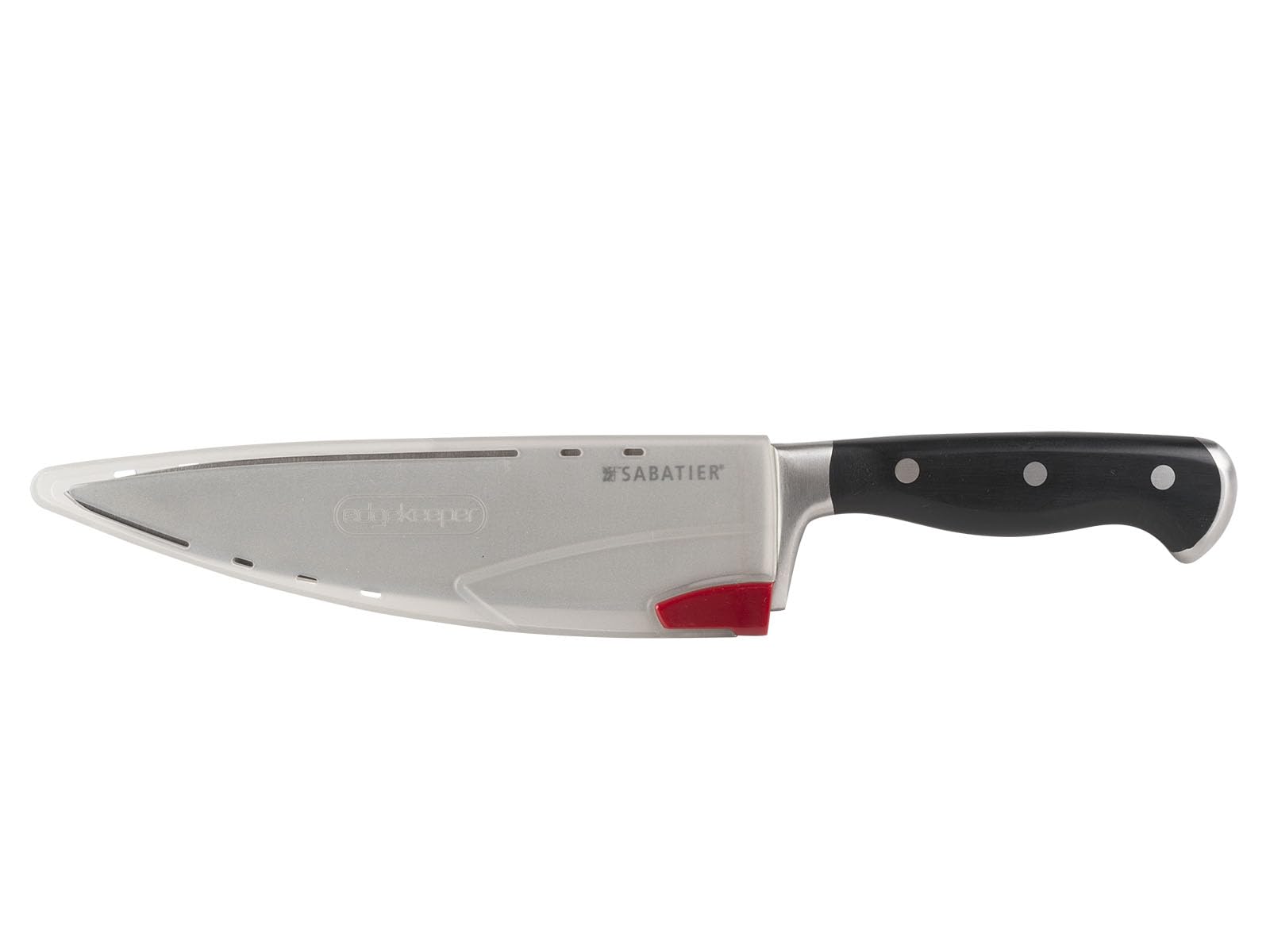 Sabatier Edgekeeper 8-Inch Stainless Steel Self-Sharpening Chef Knife | MoV Steel Blade