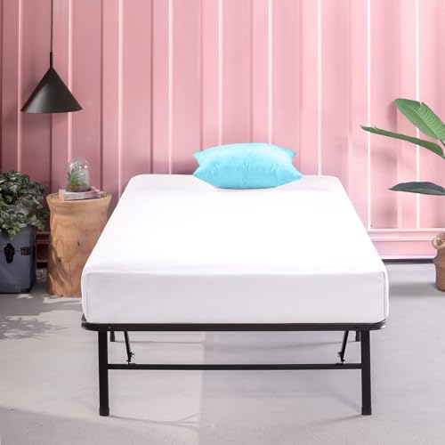 Zinus Shawn SmartBase Folding Bed Frame - Single (90 x 190 cm) | Tool-Free Setup | 14 Inch Storage 10