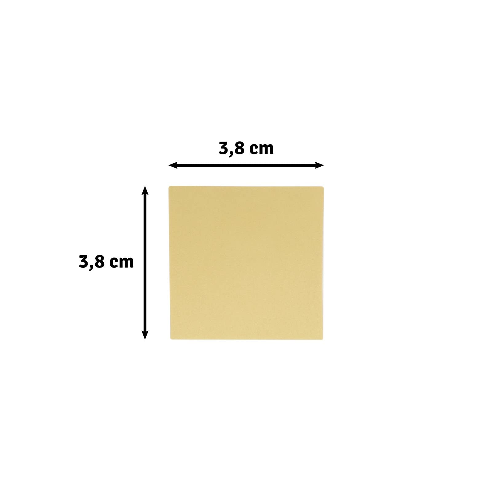 Vaessen Creative Heavy Duty Craft Punch - Square Cutout 3.75 x 3.75 cm | Maxi Size 3