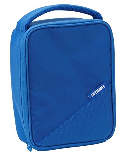 Smash Insulated Lunch Bag - Blue | 8cm x 18cm x 25cm | Durable Polyester/Nylon 600D 6