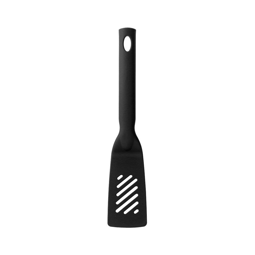 Brabantia Small Spatula 365263 | Heat-Resistant Nylon | Black | Ideal for Non-Stick Cookware