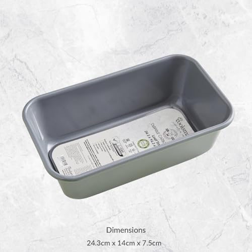 Cooksmart Signature Loaf Tin - 24cm Carbon Steel | PFOA-Free Non-Stick | Green 2