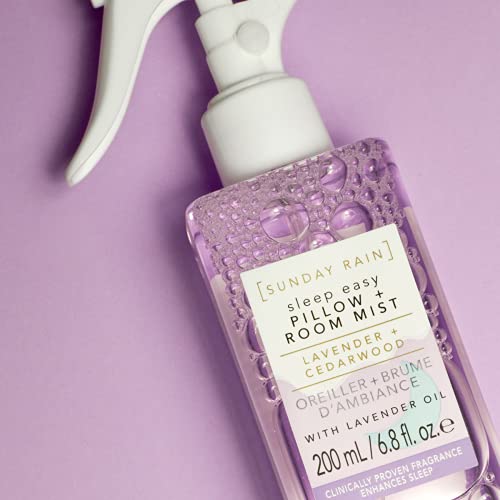 Sunday Rain Sleep Easy Pillow & Room Mist Spray - Lavender Scent, 200 ml | Clinically Proven 4