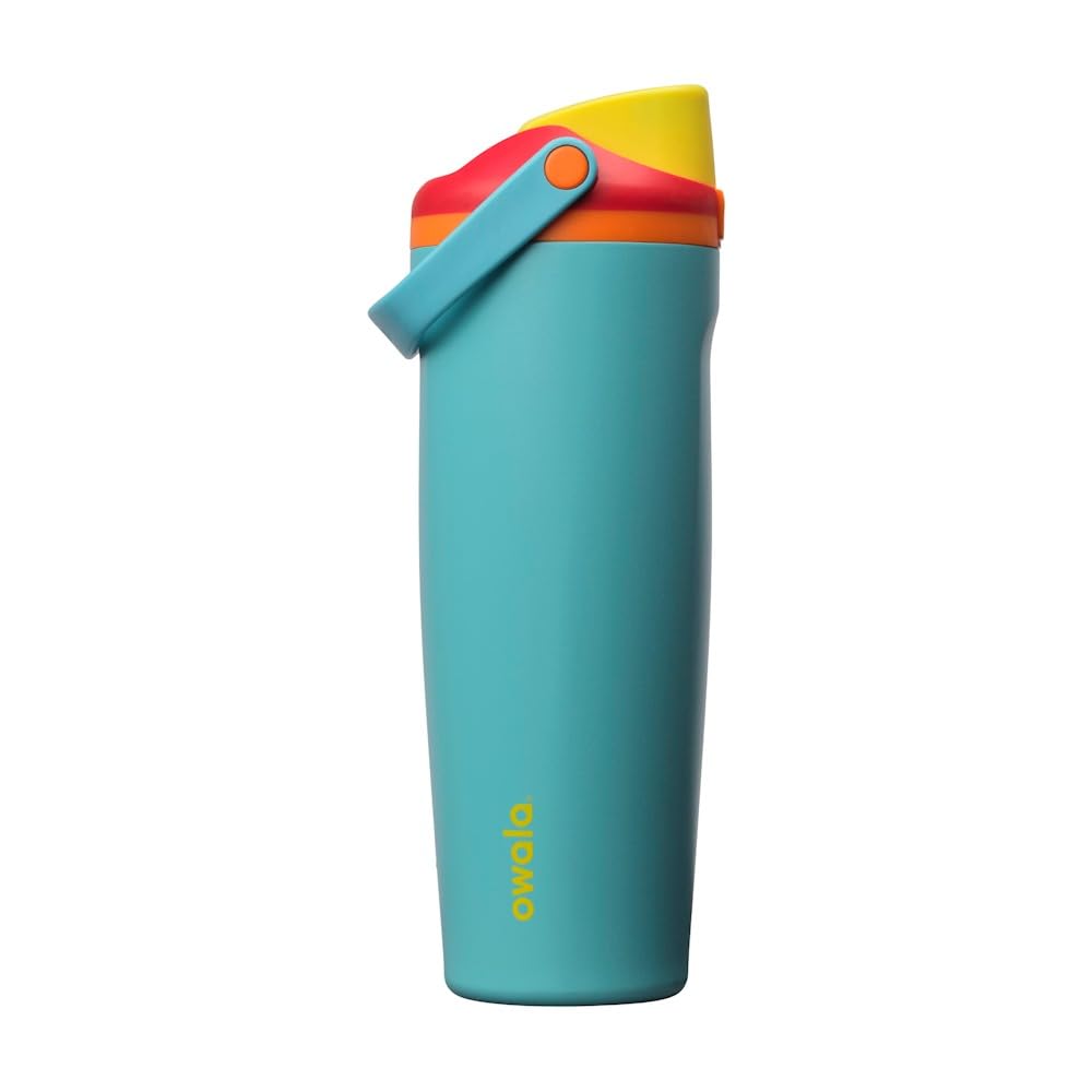 Owala FreeSip Sway Insulated Stainless Steel Water Bottle - 30oz (890ml) | Leak-Proof Lid | Summer Sweetness