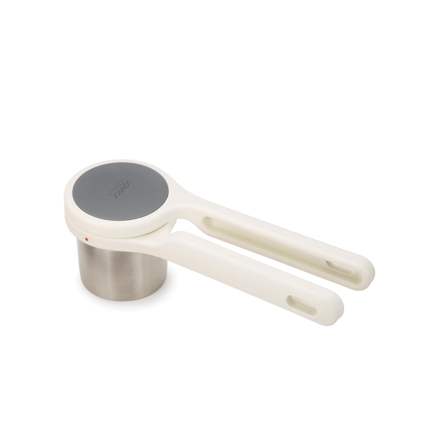 Joseph Joseph Helix Potato Ricer - Twisting Action for Smooth Purees | Stainless Steel, White/Grey 1