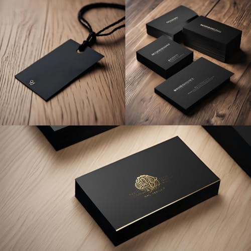 Hawksbill Black Card Stock - A3 Size, 225 GSM, 50 Pack | Premium Smooth Finish for Crafts & Stationery 3