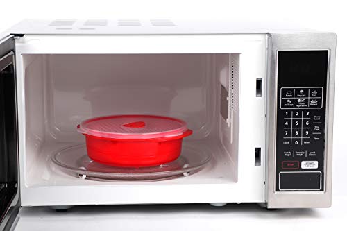 Décor Microsafe Round Food Container - 800ml Capacity | Microwave, Freezer, Dishwasher Safe 3