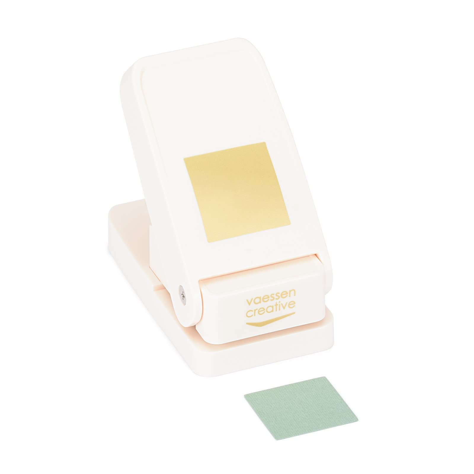 Vaessen Creative Heavy Duty Craft Punch - Square Cutout 3.75 x 3.75 cm | Maxi Size 2