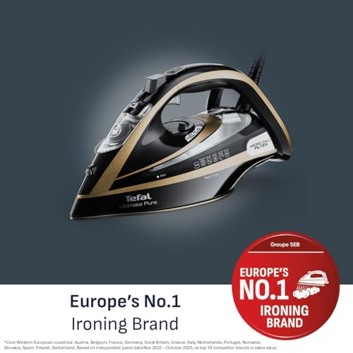 Tefal Ultimate Pure Steam Iron 3100W | 280 g Steam Boost | 60 g/min Continuous Steam 2