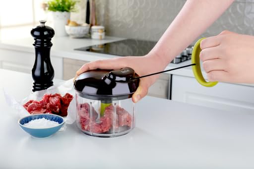 Tefal Manual Food Chopper and Mixer K1320404 | 900 ml Capacity | Stainless Steel Blades 4