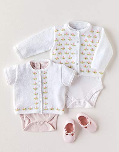 Sirdar Snuggly 4 Ply Yarn - Baby Knitting & Crochet | 50g White (F074-0251) 3