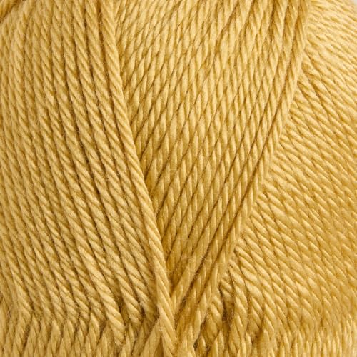 Utopia Crafts Softease Acrylic Yarn - 100g Aran Weight in Golden Harvest | Vegan & Oeko-Tex Certified 2