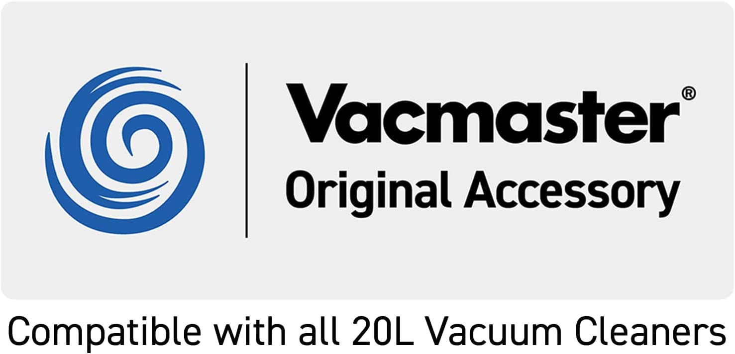 Vacmaster Standard Filtration Dust Bags for 20L Wet & Dry Vacuums | 5 Pack | Paper 6