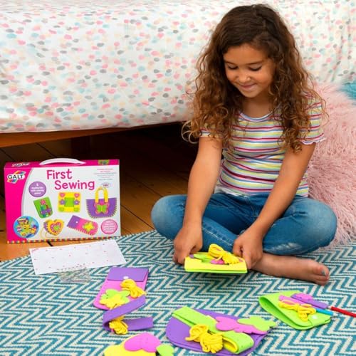 Galt First Sewing Kids Craft Kit A4085G - Foam Projects for Ages 5+ | Includes 5 Kits & Guide 4
