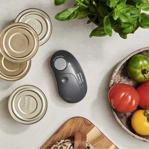 CULINARE One Touch Electronic Can Opener - Automatic Operation | Stainless Steel Blades | Grey 10