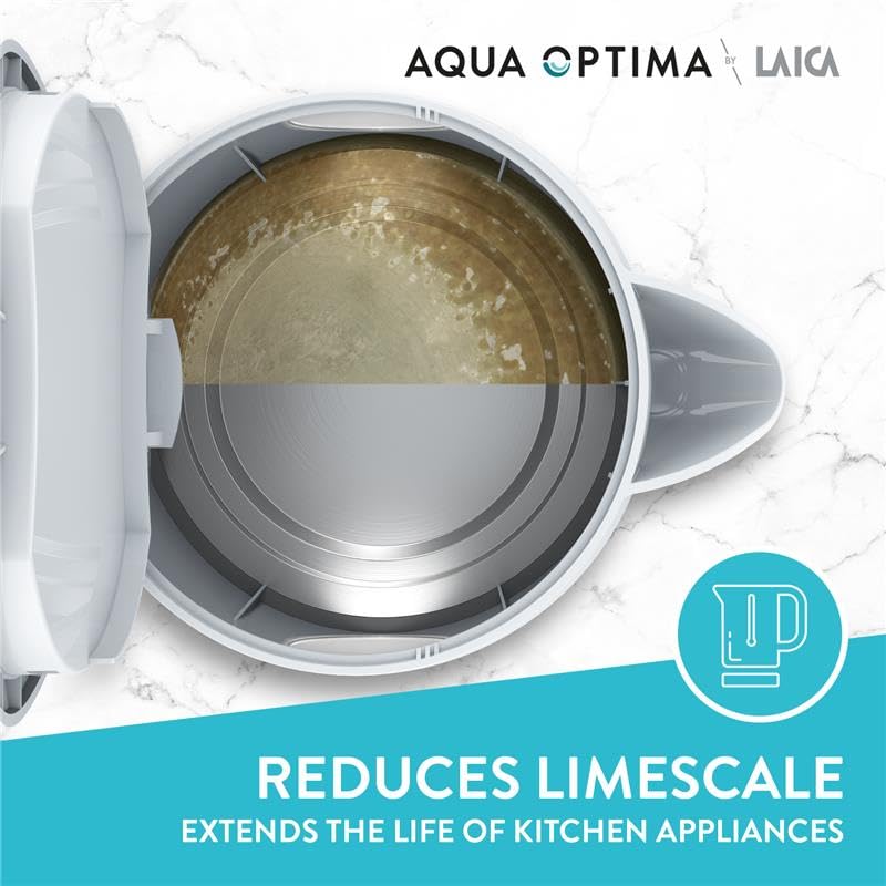 Aqua Optima Evolve+ Water Filter Cartridges - 6 Pack | Reduces Microplastics, Limescale & Chlorine 5