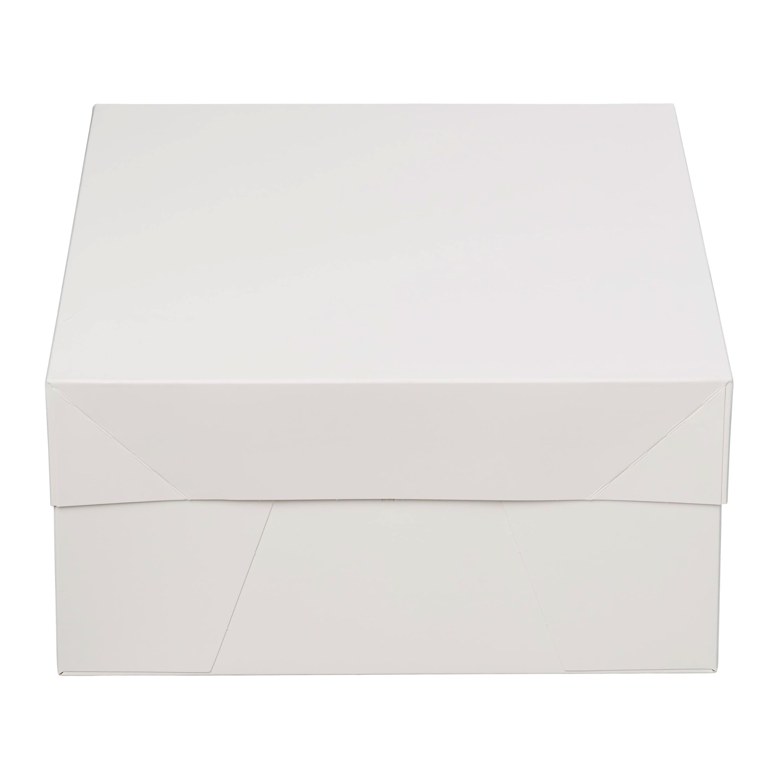 Tala White Cardboard Cake Box - 10 x 10 x 6 Inch | Sturdy Storage & Transport for Cakes and Pastries 4