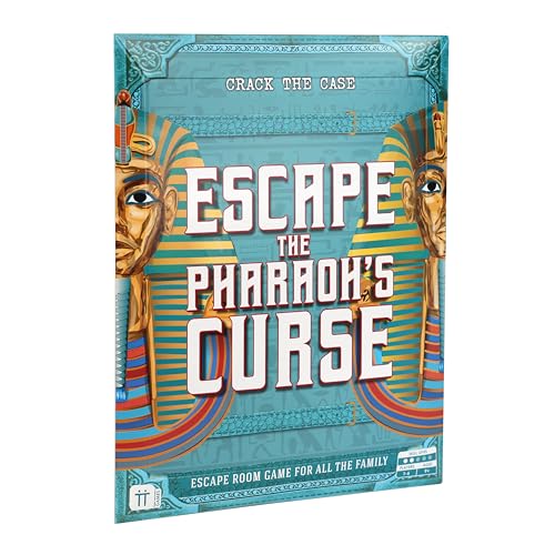 Talking Tables CRACK THE CASE Egyptian Escape Room Game | Ages 9+ | 1-6 Players | 90 Min