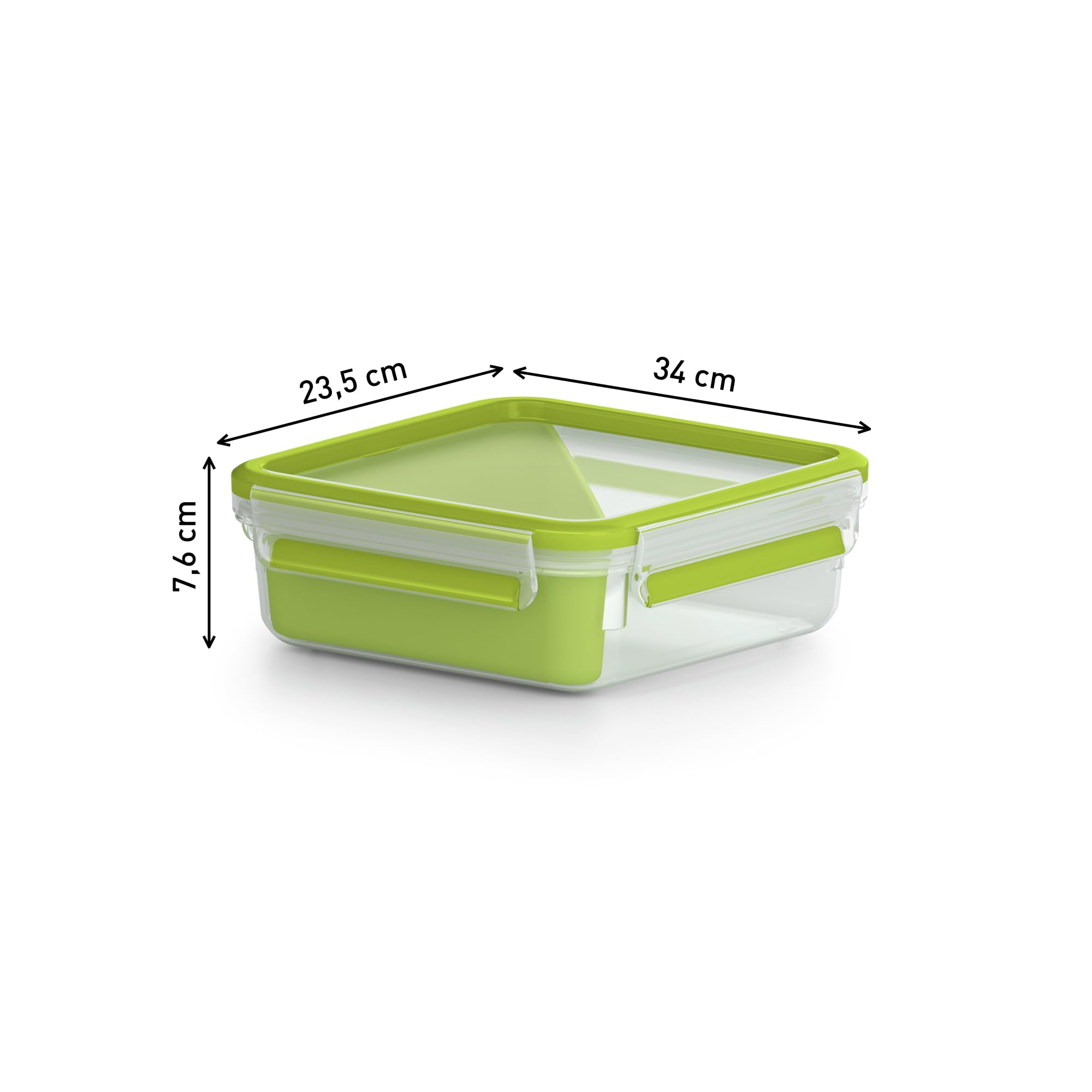 Tefal Master Seal to Go Sandwich Box - 0.85L Square Food Storage | Leak-Proof, Microwave Safe 2