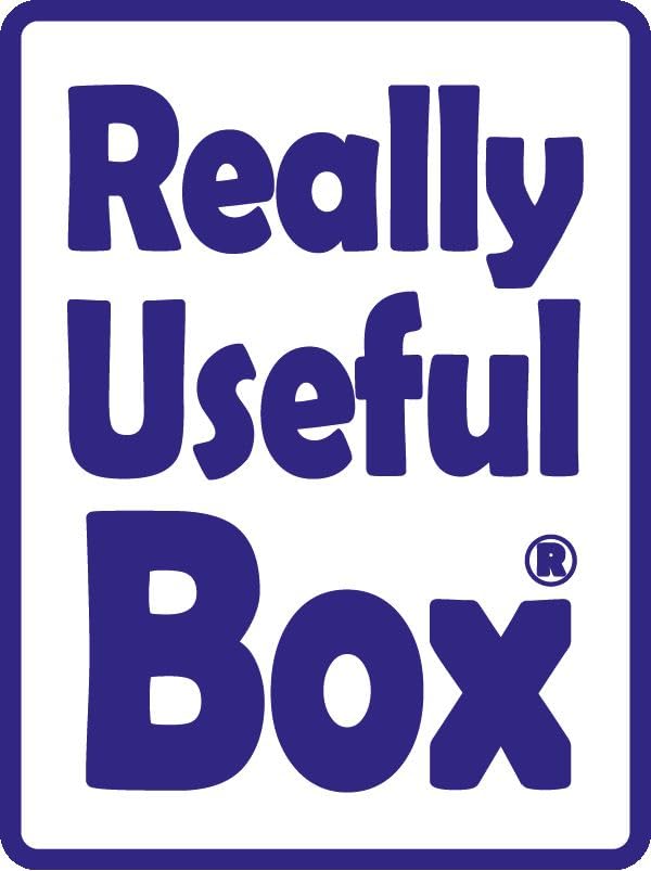Really Useful Box Plastic Storage Box - 9 Litre Capacity, Clear, XL Lid, Stackable | Pack of 4 6