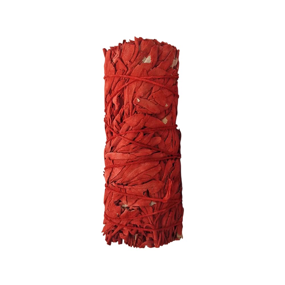 VIE Sage Smudge Stick - Dragon's Blood Infused | 4 Inch Stick | Clears Negativity 1