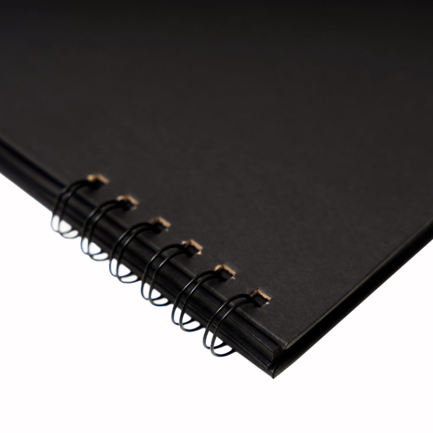 Hawksbill Black Scrapbook Photo Album - 60 Pages, 12' X 12' Spiral Bound | FSC Certified 9