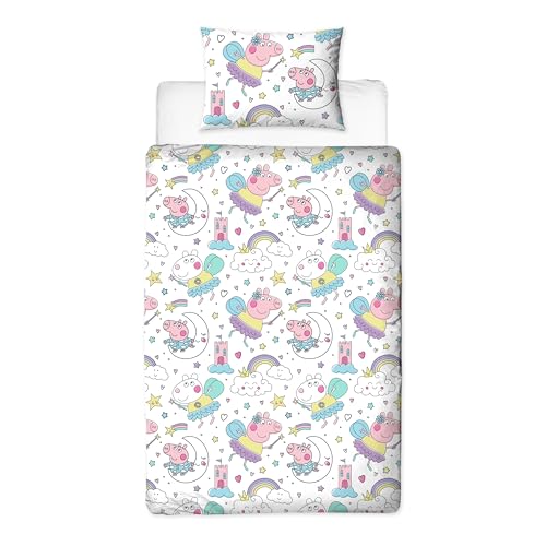 Character World Peppa Pig Officially Licensed Single Duvet Cover Set | Reversible | Polycotton 3