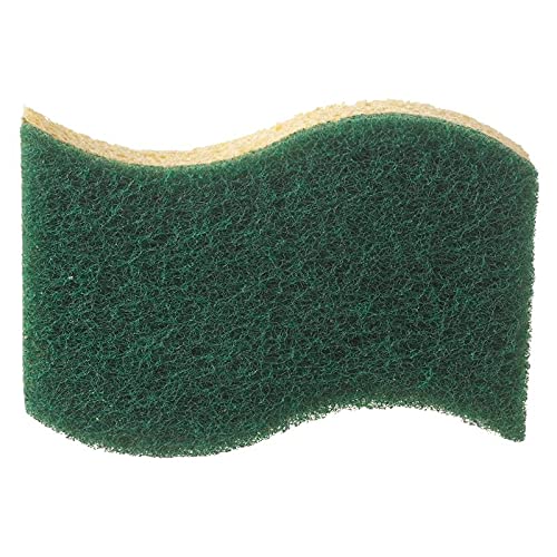 Spontex Heavy Duty Super Absorbent Scourers - Biodegradable Sponge, 2 Count 3