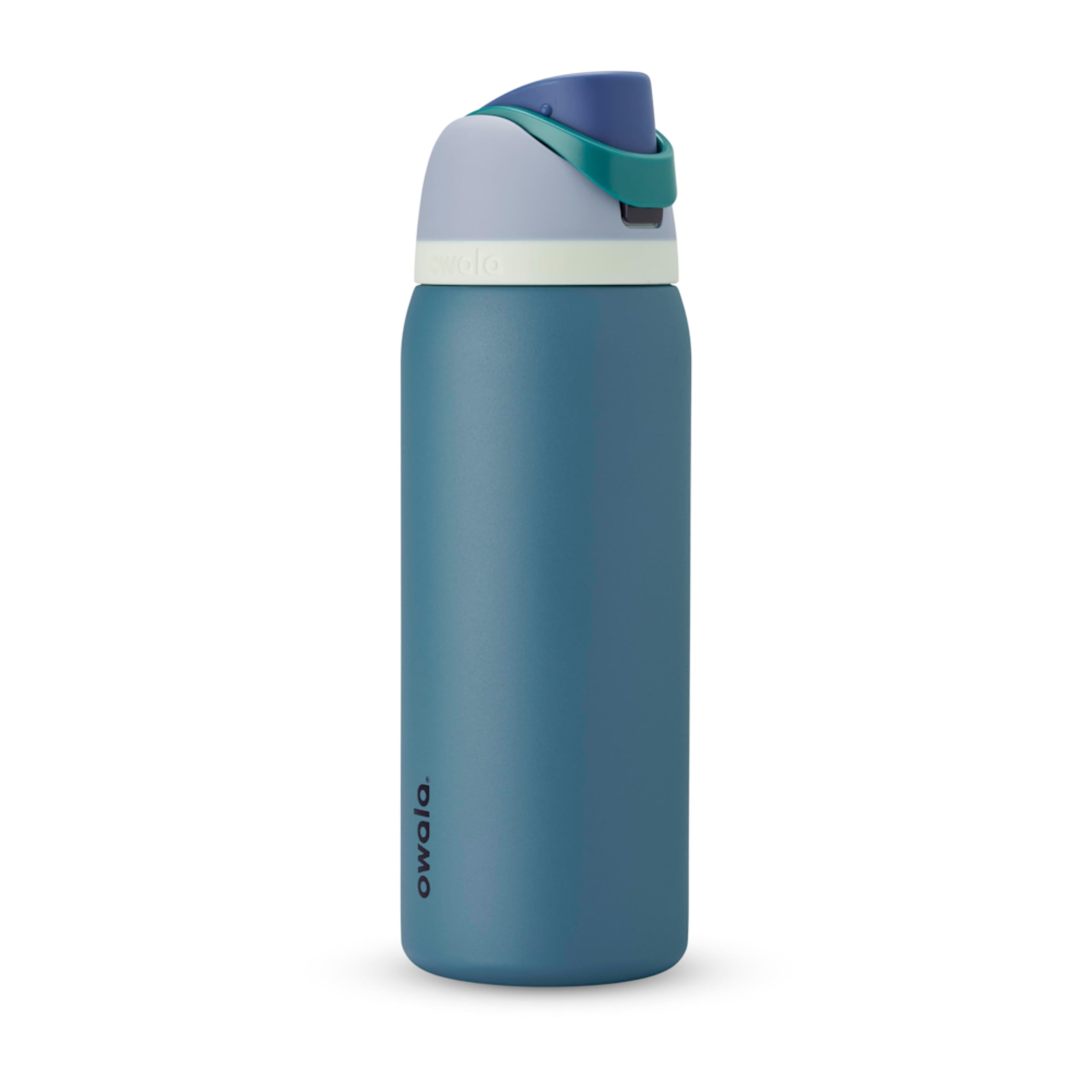 Owala FreeSip Insulated Stainless Steel Water Bottle with Straw, 945ml, Denim