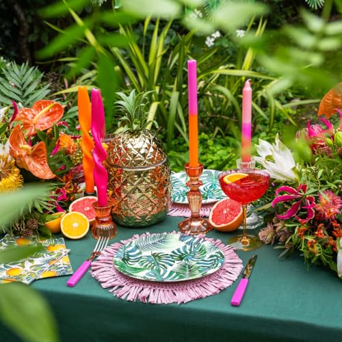 Talking Tables Pack of 20 Lemon Paper Napkins | 33cm x 33cm Tropical Serviettes for Summer Parties 3