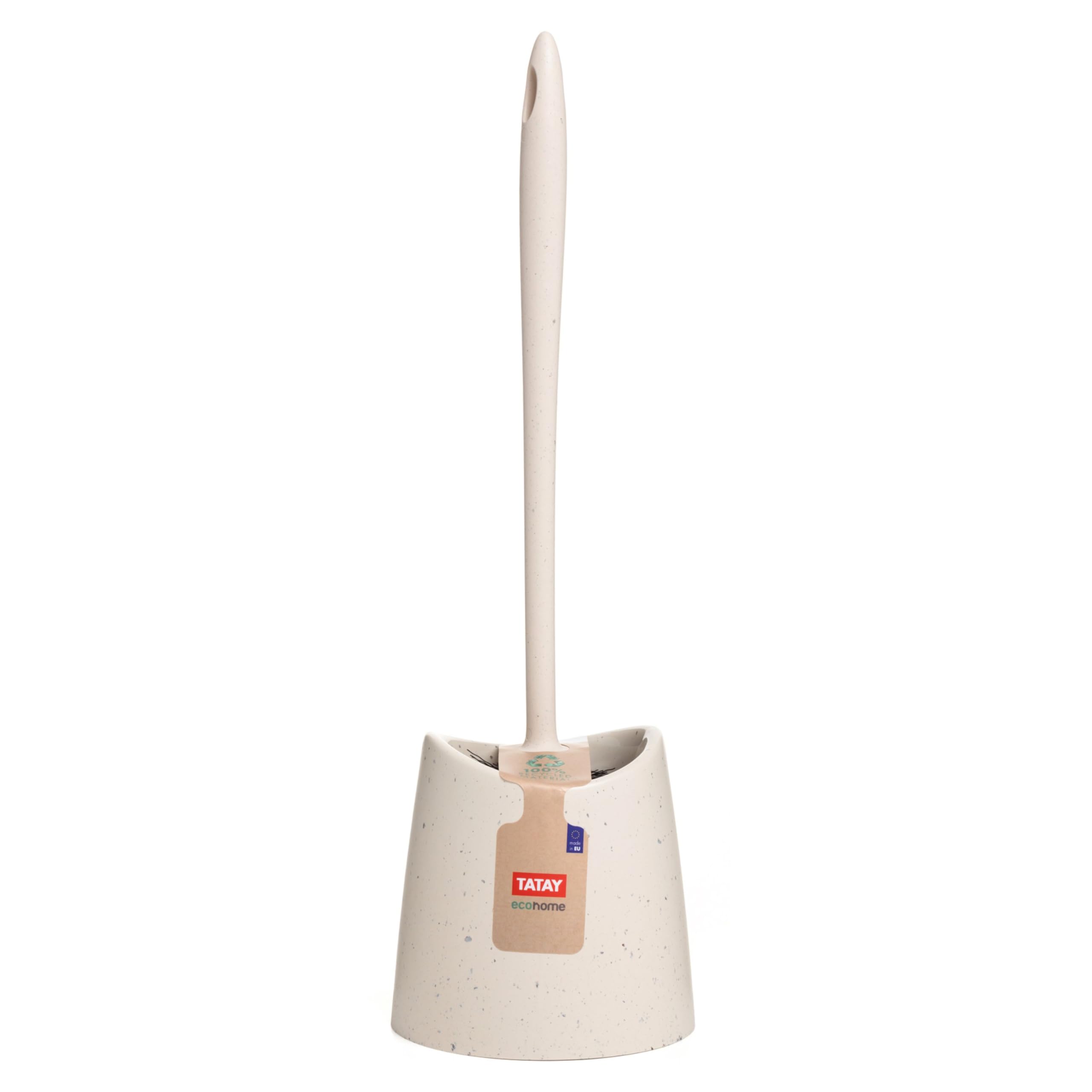 TATAY Toilet Brush & Holder | Ecohome Design | Made in Spain | 12 x 12 x 38 cm 2