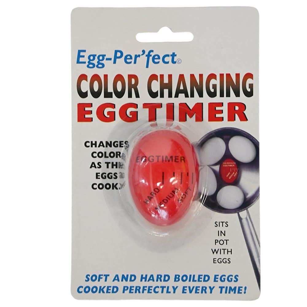 Armo Home Colour Changing Egg Timer - Reusable for Soft, Medium, Hard Boiled Eggs | Plastic 2