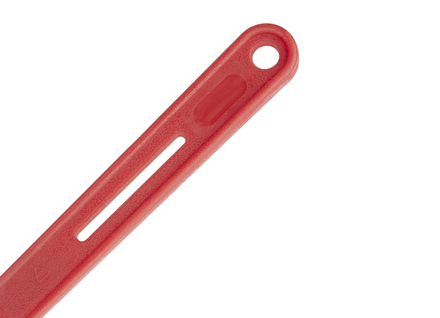 Vogue High Heat Spoonula - 10 Inch Handle | Heat Resistant up to 260°C | Brown Plastic 3