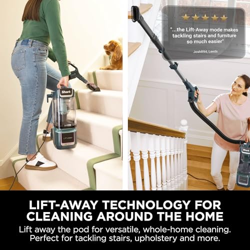 Shark Detect XL Corded Upright Vacuum Cleaner - Ultra-Powerful Pet Hair Pick-Up | DuoClean Detect | Blue 11